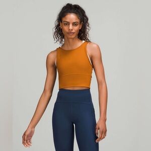 Lululemon Power Pivot Ribbed Tank Top Butternut | Yoga | Running | Activewear